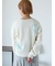 コード花刺繍カーディガン