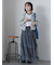 チュールフリルティアードスカート