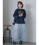 チュールフリルティアードスカート