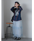 チュールフリルティアードスカート