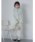 チュールフリルティアードスカート