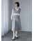 ミディ丈プリーツスカート