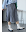 ミディ丈プリーツスカート