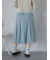 ミディ丈プリーツスカート