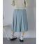ミディ丈プリーツスカート