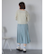 ミディ丈プリーツスカート