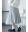 ミディ丈プリーツスカート