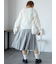 ミディ丈プリーツスカート