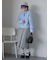 ミディ丈プリーツスカート