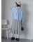 ミディ丈プリーツスカート