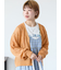 ラメメッシュVネックカーディガン