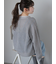 ラメメッシュVネックカーディガン