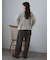 ラメメッシュVネックカーディガン