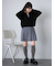 透かし編みジップカーディガン