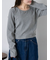リボンチャーム付きカットソー