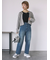 リボンチャーム付きカットソー