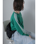 袖レースロンT