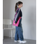 袖レースロンT