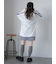 袖レースロンT