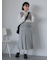 配色ラインニットベスト
