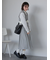 配色ラインニットベスト