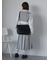 配色ラインニットベスト