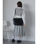 配色ラインニットベスト
