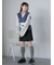 配色ラインニットベスト