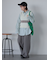 配色ラインニットベスト