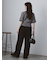 リボンタックパンツ