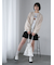 ボックスプリーツミニスカート