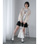 ボックスプリーツミニスカート