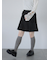 ボックスプリーツミニスカート