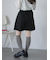 ボックスプリーツミニスカート