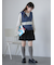 ボックスプリーツミニスカート