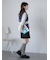 ボックスプリーツミニスカート