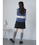 ボックスプリーツミニスカート