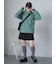 ボックスプリーツミニスカート