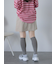 ボックスプリーツミニスカート