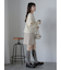 ボックスプリーツミニスカート