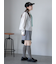 ボックスプリーツミニスカート