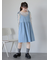 花刺繍キャミワンピース