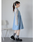 花刺繍キャミワンピース