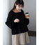 スクエアネックブラウス