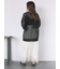 袖ドロスト花柄メッシュニット