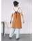 配色透かし編みキャミワンピース