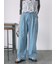 箔プリントワイドデニムパンツ