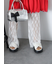 クロスボリュームサンダル