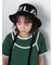 ロゴ入り雑材ハット
