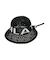 ロゴ入り雑材ハット